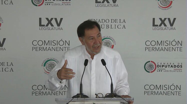 Comisión Permanente concede licencia a Manuel Velasco, Gerardo Fernández Noroña y Yeidckol Polevnsky